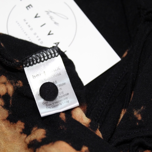 Handmade tie dye Bordeaux for Anthropologie blouse by Hue Revival - Picture 10 of 13